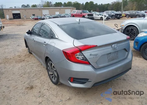 2018 Honda Civic Ex from USA, damaged, VIN 2HGFC2F77JH577849